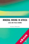 Cover of Mineral Mining in Africa: Legal and Fiscal Regimes (eBook)