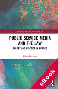 Cover of Public Service Media in Europe: Law, Theory and Practice (eBook)