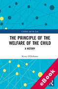 Cover of The Principle of the Welfare of the Child: A History (eBook)