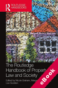 Cover of The Routledge Handbook of Property, Law and Society (eBook)