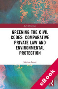Cover of Greening the Civil Codes: Comparative Private Law and Environmental Protection (eBook)
