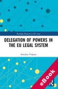 Cover of Delegation of Powers in the EU Legal System (eBook)
