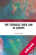 Cover of The Struggle over Law in Europe (eBook)