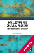 Cover of Intellectual and Cultural Property: Between Market and Community (eBook)