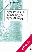 Cover of Legal Issues in Counselling and Psychotherapy (eBook)