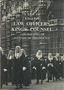 Cover of A List of English Law Officers, King's Counsel and Holders of Patents of Precedence