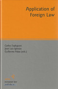 Cover of Application of Foreign Law