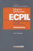 Cover of ECPIL: Rome I Regulation Commentary