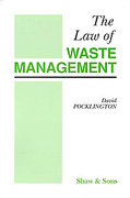 Cover of The Law of Waste Management