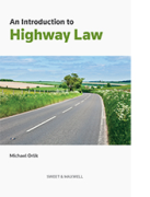 Cover of An Introduction to Highway Law