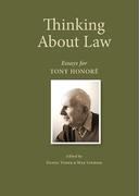 Cover of Thinking About Law: Essays for Tony Honore