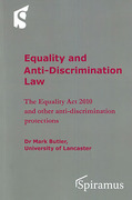 Cover of Equality and Anti-Discrimination Law: The Equality Act 2010 and other anti-discrimination protections