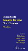 Cover of Introduction to European Tax Law: Direct Taxation