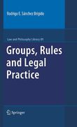 Cover of Groups, Rules and Legal Practice