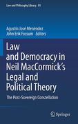 Cover of Law and Democracy in Neil MacCormick's Legal and Political Theory: The Post-Sovereign Constellation