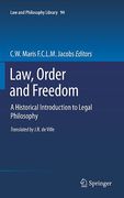 Cover of Law, Order and Freedom: A Historical Introduction to Legal Philosophy