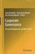 Cover of Corporate Governance: Recent Developments and New Trends