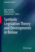 Cover of Symbolic Legislation Theory and Developments in Biolaw