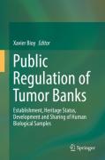 Cover of Public Regulation of Tumor Banks: Establishment, Heritage Status, Development and Sharing of Human Biological Samples