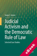 Cover of Judicial Activism and the Democratic Rule of Law: Selected Case Studies (eBook)
