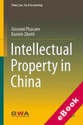 Cover of Intellectual Property in China (eBook)