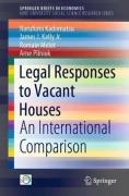 Cover of Legal Responses to Vacant Houses: An International Comparison
