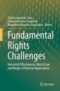 Cover of Fundamental Rights Challenges: Horizontal Effectiveness, Rule of Law and Margin of National Appreciation