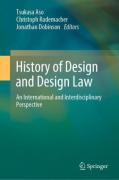 Cover of History of Design and Design Law: An International and Interdisciplinary Perspective