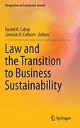 Cover of Law and the Transition to Business Sustainability