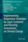 Cover of Implementing Adaptation Strategies by Legal, Economic and Planning Instruments on Climate Change: 2013