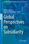 Cover of Global Perspectives on Subsidiarity