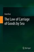 Cover of The Law of Carriage of Goods by Sea