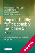 Cover of Corporate Liability for Transboundary Environmental Harm: An International and Transnational Perspective (eBook)