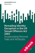 Cover of Rereading Identity Deception in the UK Sexual Offences Act 2003: Incorporating Personal Traits and Attributes (eBook)