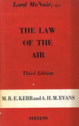 Cover of The Law of the Air