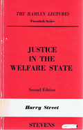 Cover of The Hamlyn Lectures: Justice in the Welfare State