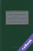 Cover of Preston &#38; Newsom: Restrictive Covenants Affecting Freehold Land (Book &#38; eBook Pack)