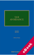 Cover of Tax Avoidance (eBook)