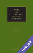 Cover of Tritton on Intellectual Property in Europe (Book &#38; eBook Pack)