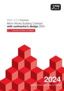 Cover of JCT Minor Works Building Contract with Contractor's Design 2024 Tracked Change Document (MWD TCD)