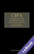 Cover of CIPA Guide to the Patents Acts: 9th ed with 3rd Supplement (Book &#38; eBook Pack)