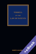 Cover of Terrell on the Law of Patents (Book &#38; eBook Pack)