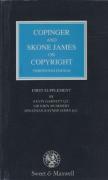 Cover of Copinger and Skone James on Copyright 13th ed: 1st Supplement