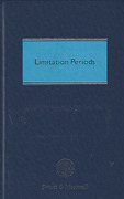 Cover of Limitation Periods 3rd ed