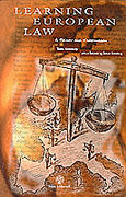 Cover of Learning European Law: A Primer and Vade-Mecum 