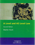 Cover of A Level and AS Level Law