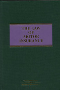 Cover of The Law of Motor Insurance