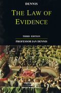 Cover of Law of Evidence