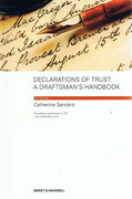 Cover of Declarations of Trust: A Draftman's Handbook