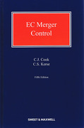 Cover of EC Merger Control